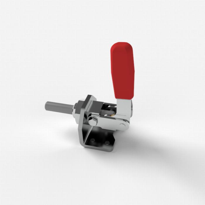 Plunger clamp for push-pull clamping