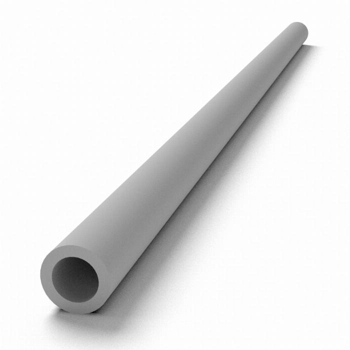 Round tube not anodized 16x1,5mm