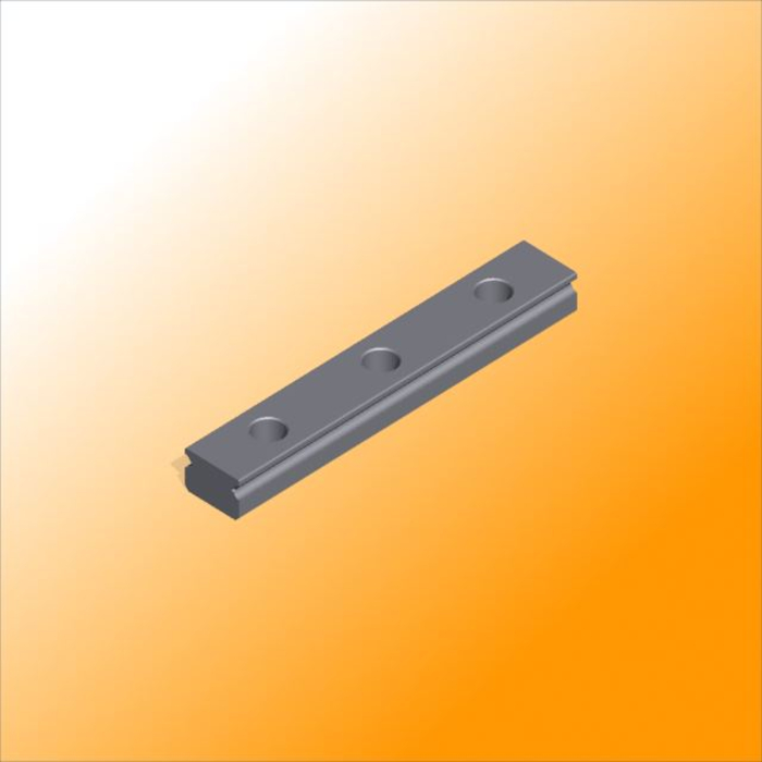 Stainless steel linear guide rail Miniature MR12M-N, L = 300mm